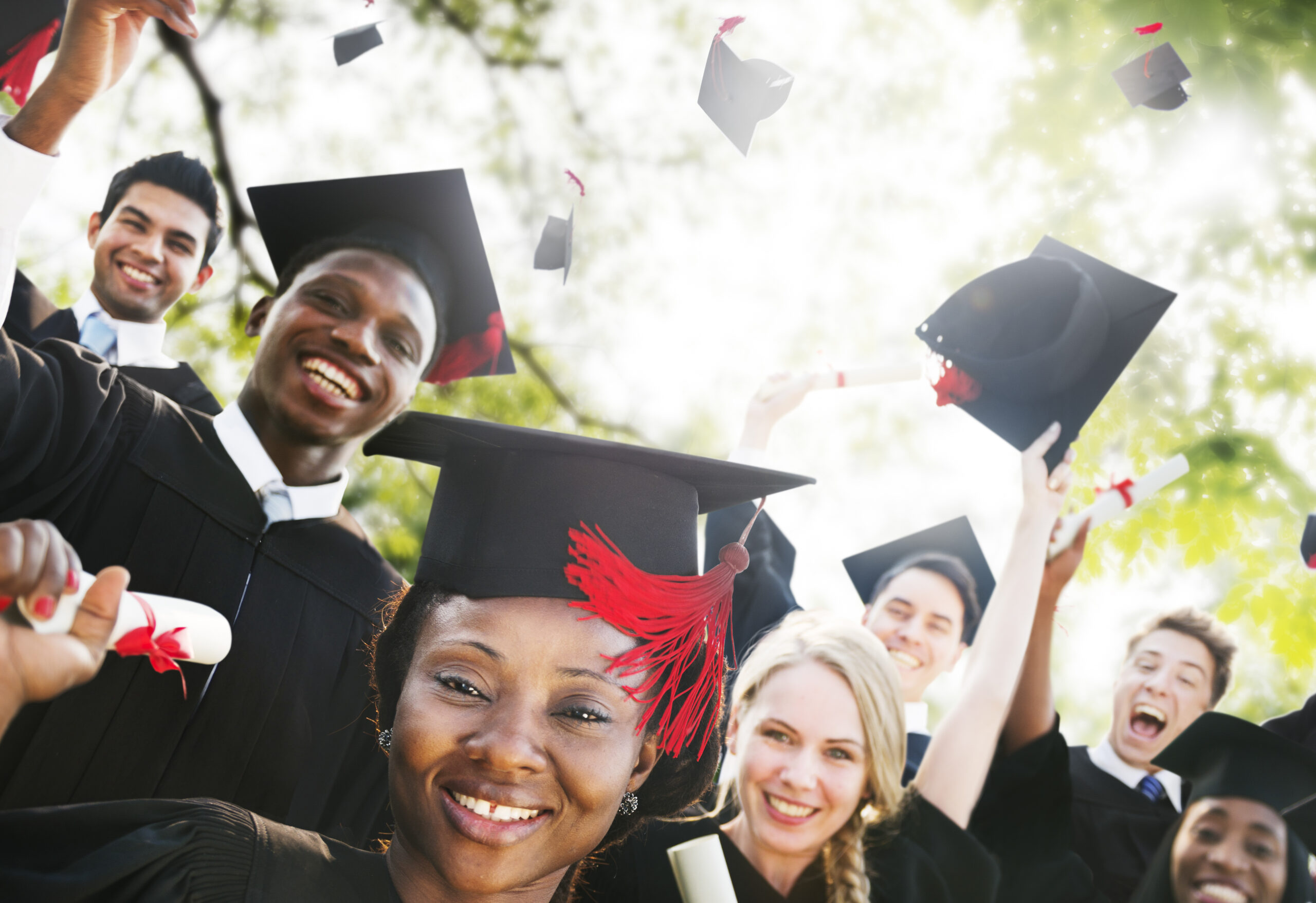 Students celebrating fully funded masters scholarship awards 2027 around the world
