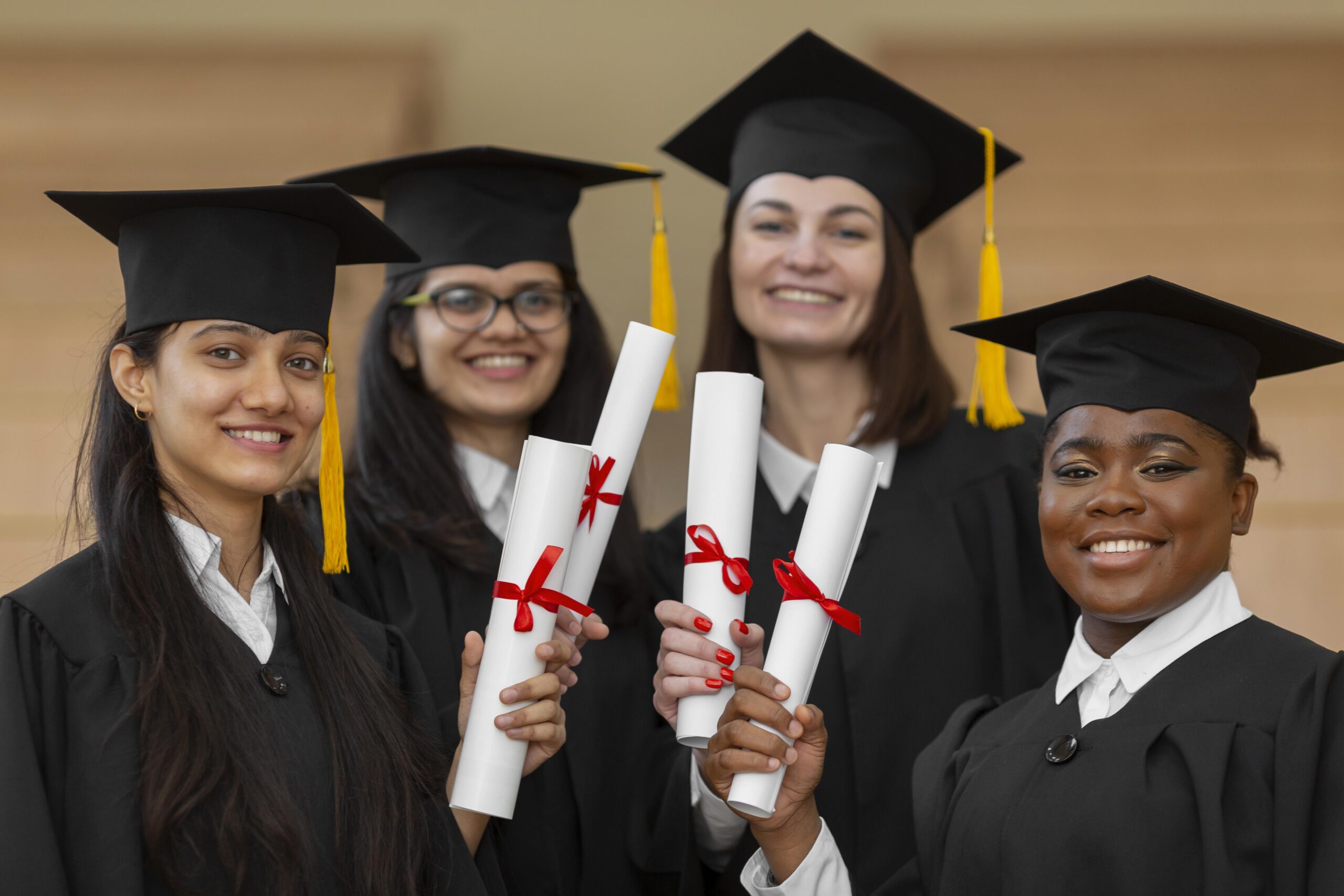 Graduate student receiving full ride scholarship award covering tuition stipend and housing 2027