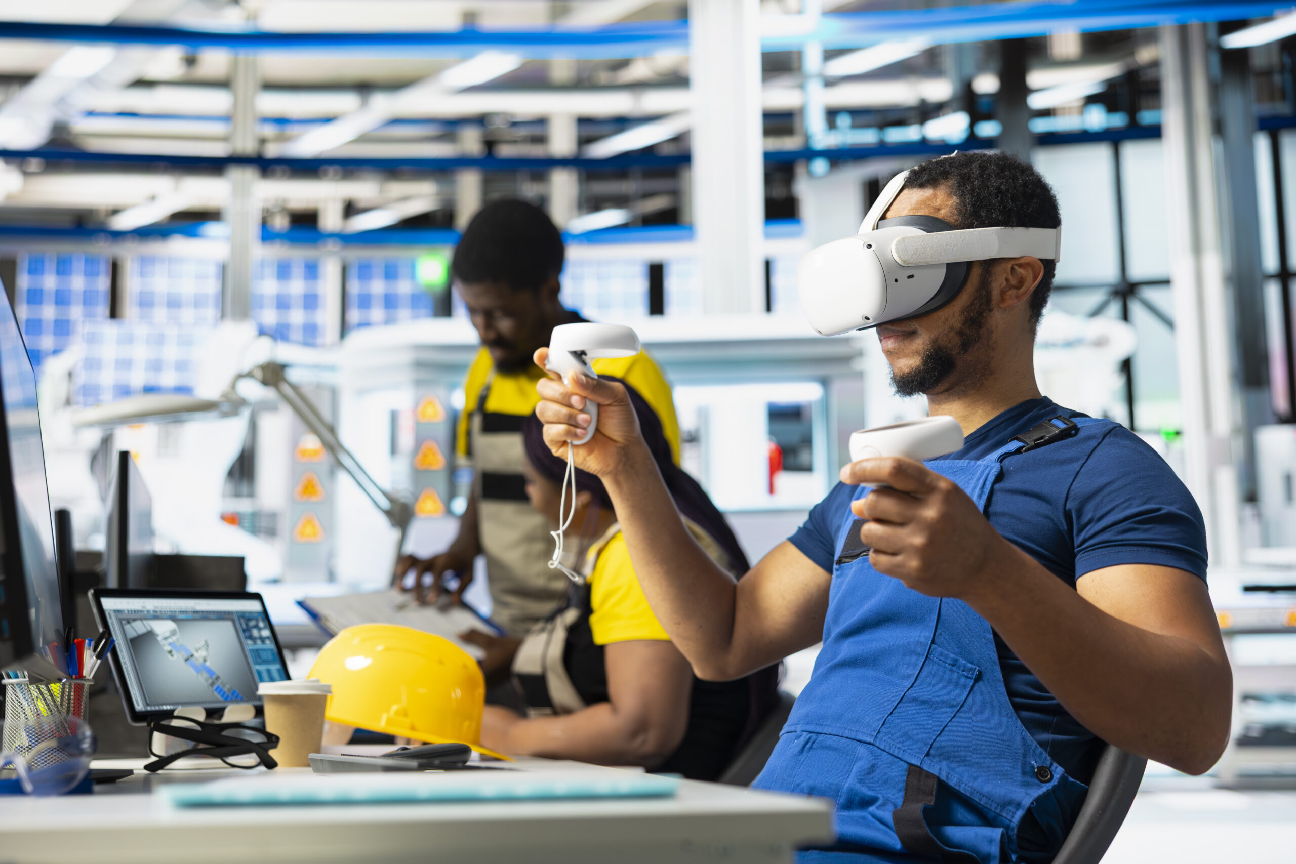engineering internships abroad - engineer working in international team